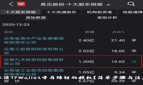 如何取消TPWallet中马蹄链的授权？简单步骤与注意事项